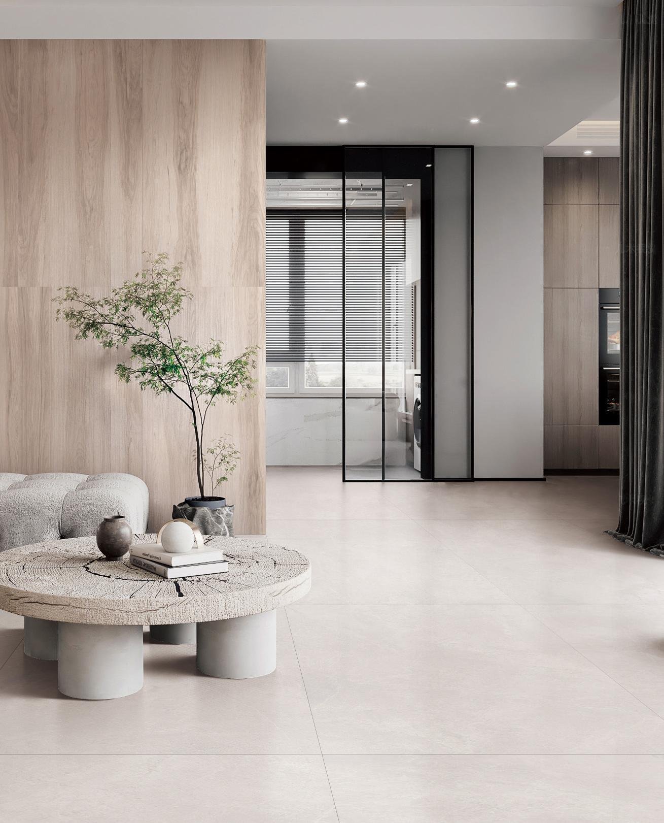 TUNDRA Satin Porcelain Tile Collection
