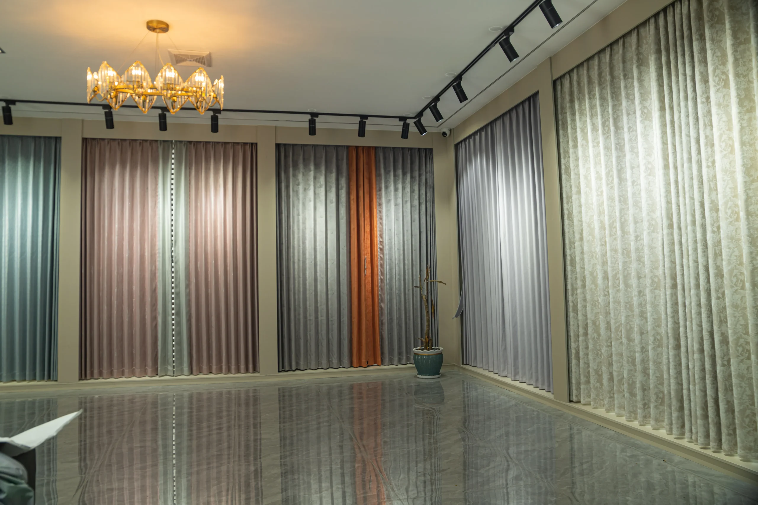 Custom roller zebra and cellular blinds for modern windows