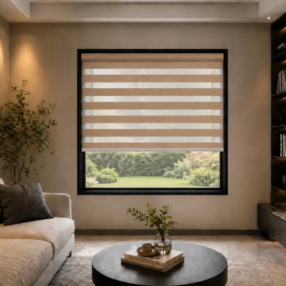 LinenAura Custom Zebra Blinds