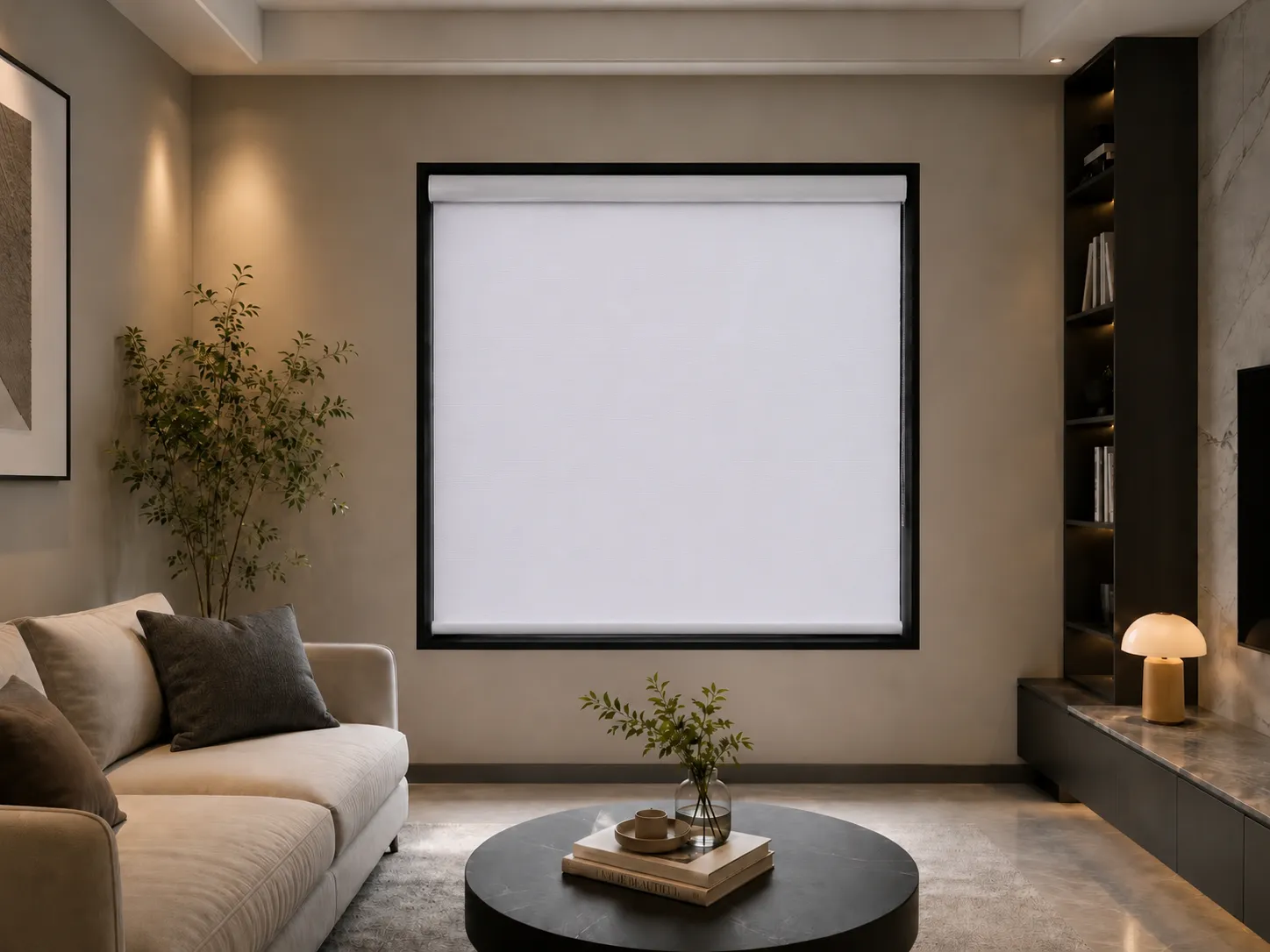 MoonVeil Roller Blinds – Moonlit Lavender - Image 3